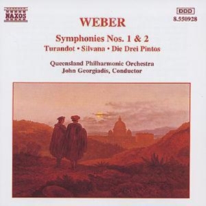 Weber Carl Maria Von - Symphony Nos 1 & 2 ryhmässä CD @ Bengans Skivbutik AB (648026)