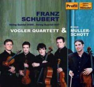 Schubert (Vogler Qt/Muller Schott) - String Quintet & Quartet ryhmässä CD / Klassiskt @ Bengans Skivbutik AB (648295)