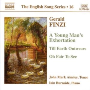Finzi: Ainsley/ Burnside - Tenor Songs ryhmässä Externt_Lager / Naxoslager @ Bengans Skivbutik AB (648766)