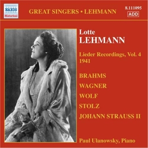 Lehmann - Lieder Vol 4 ryhmässä CD @ Bengans Skivbutik AB (648770)