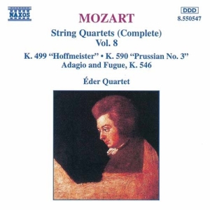 Mozart Wolfgang Amadeus - String Quartets Vol 8 ryhmässä Externt_Lager / Naxoslager @ Bengans Skivbutik AB (650380)