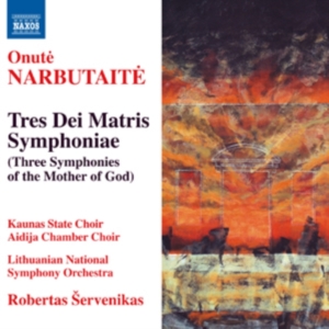 Narbutaite - Three Marian Symphonies ryhmässä Externt_Lager / Naxoslager @ Bengans Skivbutik AB (650814)
