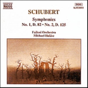 Schubert Franz - Symphonies 1 & 2 ryhmässä Externt_Lager / Naxoslager @ Bengans Skivbutik AB (651377)