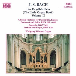 Bach Johann Sebastian - Little Organ Book Vol 2 ryhmässä Externt_Lager / Naxoslager @ Bengans Skivbutik AB (651386)