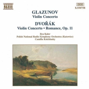 Glazunov/Dvorak - Violin Concertos ryhmässä Externt_Lager / Naxoslager @ Bengans Skivbutik AB (651392)