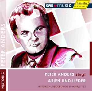 Various Composers - Peter Anders Singt Arien Und Lieder ryhmässä Externt_Lager / Naxoslager @ Bengans Skivbutik AB (651857)