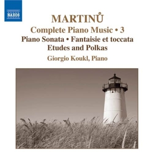Martinu: Koukl - Piano Music Vol.3 ryhmässä Externt_Lager / Naxoslager @ Bengans Skivbutik AB (652102)