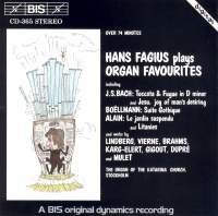 Various - Hans Fagius Plays Organ Favour ryhmässä Externt_Lager / Naxoslager @ Bengans Skivbutik AB (652434)