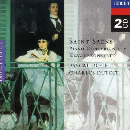 Saint-Saens - Pianokonsert 1-5 ryhmässä CD / Klassiskt @ Bengans Skivbutik AB (652570)
