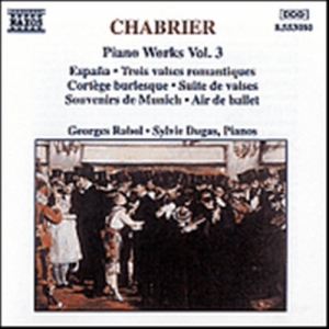 Chabrier Emmanuel - Verk För Piano Vol 3 ryhmässä CD @ Bengans Skivbutik AB (652601)