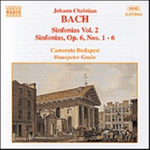 Bach Johann Christian - Sinfonias Vol 2 ryhmässä Externt_Lager / Naxoslager @ Bengans Skivbutik AB (653587)