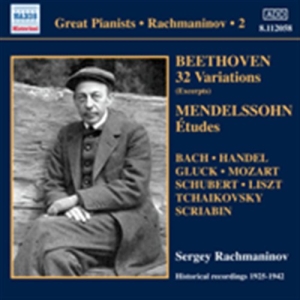 Sergei Rachmaninov - Victor Recordings 1925-1942 ryhmässä Externt_Lager / Naxoslager @ Bengans Skivbutik AB (654540)