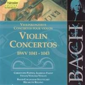 Bach Johann Sebastian - Violin Concertos Bwv 1041-1043 ryhmässä Externt_Lager / Naxoslager @ Bengans Skivbutik AB (654790)