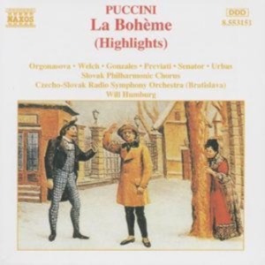 Puccini Giacomo - Boheme ryhmässä CD @ Bengans Skivbutik AB (655210)