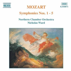 Mozart Wolfgang Amadeus - Symphony Nos 1-5 ryhmässä CD @ Bengans Skivbutik AB (655228)