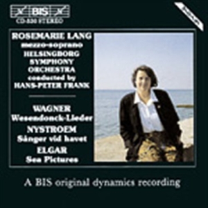 Wagner Richard - Wesendonck Lieder /Elgar ryhmässä CD @ Bengans Skivbutik AB (655864)