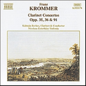 Krommer Franz - Clarinet Concertos ryhmässä CD @ Bengans Skivbutik AB (656044)