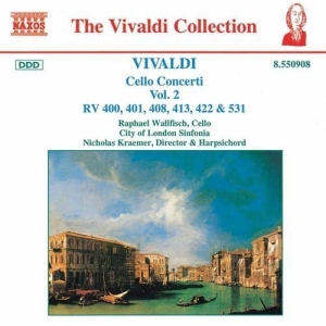 Vivaldi Antonio - Cello Concertos Vol 2 ryhmässä Externt_Lager / Naxoslager @ Bengans Skivbutik AB (656045)