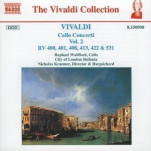 Vivaldi Antonio - Cello Concertos Vol 2 ryhmässä Externt_Lager / Naxoslager @ Bengans Skivbutik AB (656045)