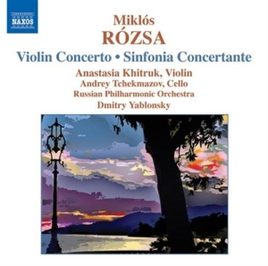 Rozsa - Violin Concerto ryhmässä CD @ Bengans Skivbutik AB (656607)
