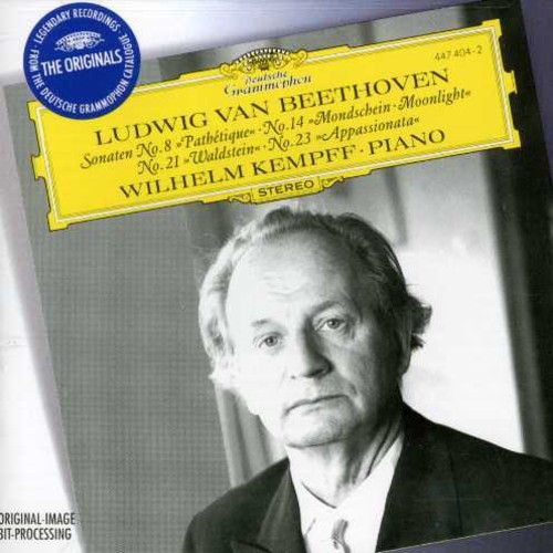 Beethoven - Pianosonat 8,14,21 & 23 ryhmässä CD / Klassiskt @ Bengans Skivbutik AB (656811)