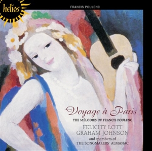 Poulenc - Voyage A Paris ryhmässä CD @ Bengans Skivbutik AB (657086)