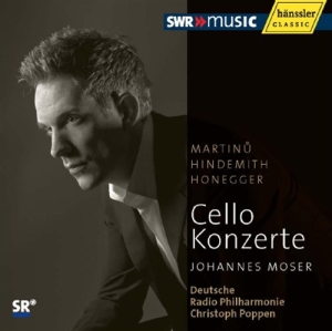 Hindemith / Honegger / Martinu - Cello Concertos ryhmässä Externt_Lager / Naxoslager @ Bengans Skivbutik AB (657090)