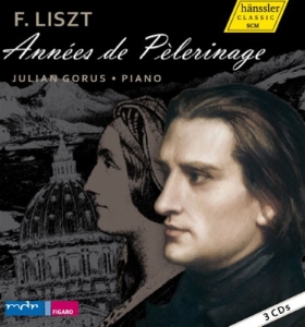 Liszt - Annees De Pelerinage ryhmässä CD @ Bengans Skivbutik AB (657100)