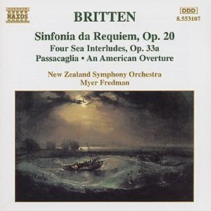 Britten Benjamin - Sinfonia Da Requiem ryhmässä Externt_Lager / Naxoslager @ Bengans Skivbutik AB (657762)