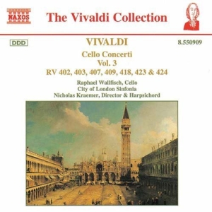 Vivaldi Antonio - Cello Concertos Vol 3 ryhmässä CD @ Bengans Skivbutik AB (657763)