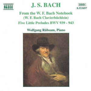 Bach Johann Sebastian - From The Wf Bach Notebook ryhmässä CD @ Bengans Skivbutik AB (657764)