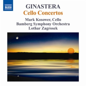 Ginastera - Cello Concertos ryhmässä Externt_Lager / Naxoslager @ Bengans Skivbutik AB (657791)