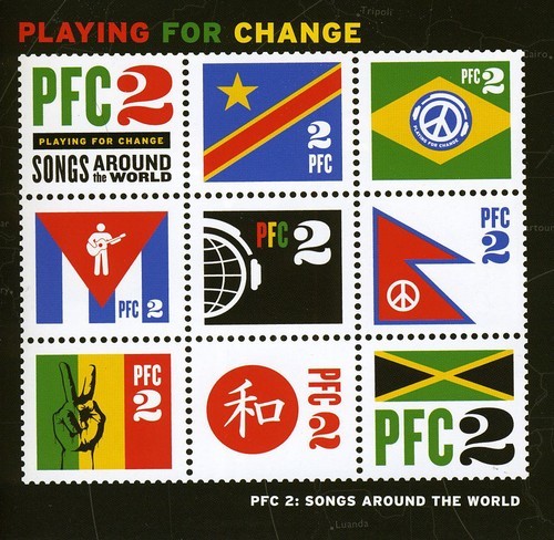 Playing For Change - Pfc 2 - Songs Around The World ryhmässä CD / Jazz/Blues @ Bengans Skivbutik AB (658442)