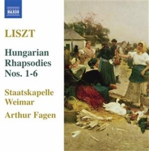 Liszt - Hungarian Rhapsodies Nos. 1-6 ryhmässä CD @ Bengans Skivbutik AB (658889)