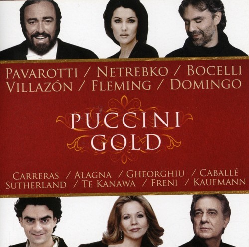 Blandade Artister - Puccini Gold ryhmässä CD / Klassiskt @ Bengans Skivbutik AB (659498)