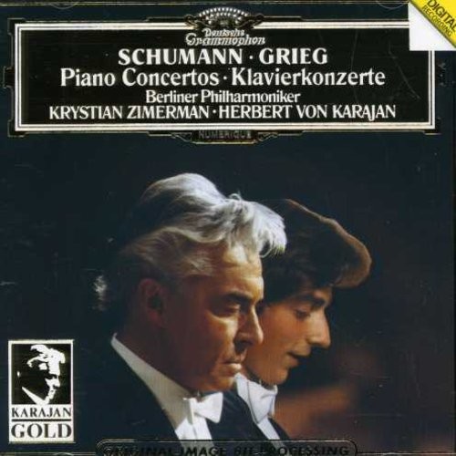 Grieg/Schumann - Pianokonserter ryhmässä CD / Klassiskt @ Bengans Skivbutik AB (660419)