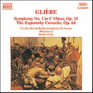 Gliere Reinhold - Symfoni 2 ryhmässä Externt_Lager / Naxoslager @ Bengans Skivbutik AB (660661)