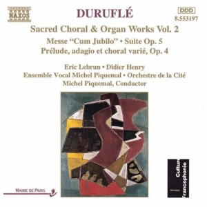 Durufle Maurice - Sacred Choir & Organ Works 2 ryhmässä CD @ Bengans Skivbutik AB (662098)