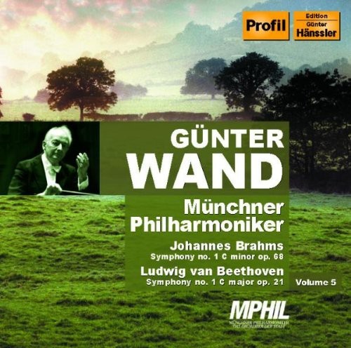 Brahms & Beethoven/ Philharmoniker - Symphony No. 1 & No. 1 In C, Munch ryhmässä CD / Klassiskt @ Bengans Skivbutik AB (662722)