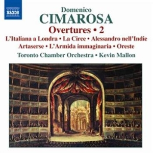 Cimarosa - Overtures Volume 2 ryhmässä CD @ Bengans Skivbutik AB (663329)