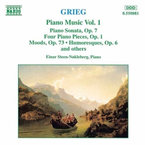 Grieg Edvard - Piano Music Vol 1 ryhmässä Externt_Lager / Naxoslager @ Bengans Skivbutik AB (663875)