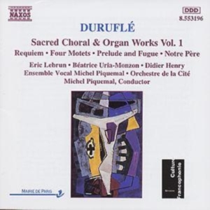 Durufle Maurice - Sacred Choral & Organ Works 1 ryhmässä Externt_Lager / Naxoslager @ Bengans Skivbutik AB (663878)