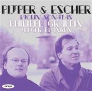 Pijper & Escher - Violin Sonatas ryhmässä CD / Klassiskt @ Bengans Skivbutik AB (664143)
