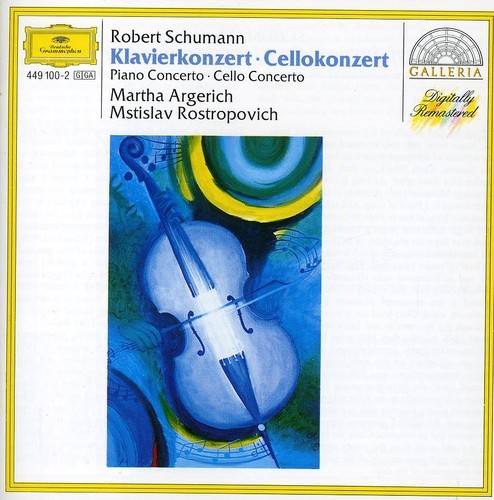Schumann - Pianokonsert & Cellokonsert ryhmässä CD / Klassiskt @ Bengans Skivbutik AB (664248)