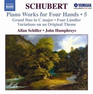 Schubert - Piano Duos ryhmässä Externt_Lager / Naxoslager @ Bengans Skivbutik AB (665978)