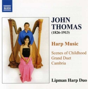 Thomas - Works For Harp Duo ryhmässä CD @ Bengans Skivbutik AB (665986)