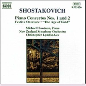 Shostakovich Dmitry - Piano Concertos 1 & 2 ryhmässä Externt_Lager / Naxoslager @ Bengans Skivbutik AB (666074)