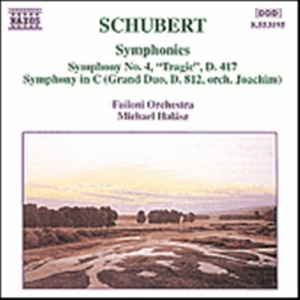 Schubert Franz - Symphony 4 ryhmässä Externt_Lager / Naxoslager @ Bengans Skivbutik AB (666078)