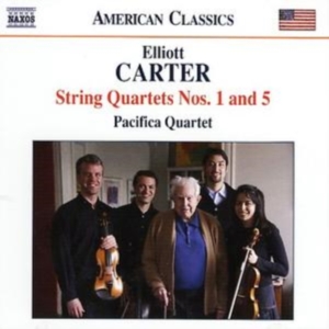 Carter - String Quartets  1 & 5 ryhmässä Externt_Lager / Naxoslager @ Bengans Skivbutik AB (667070)