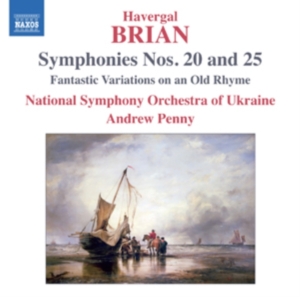 Brian - Symphonies Nos 20 And 25 ryhmässä Externt_Lager / Naxoslager @ Bengans Skivbutik AB (667281)